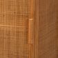 Baxton Studio Paloma 1-Door Accent Cabinet with Shelves in Light Honey, , large