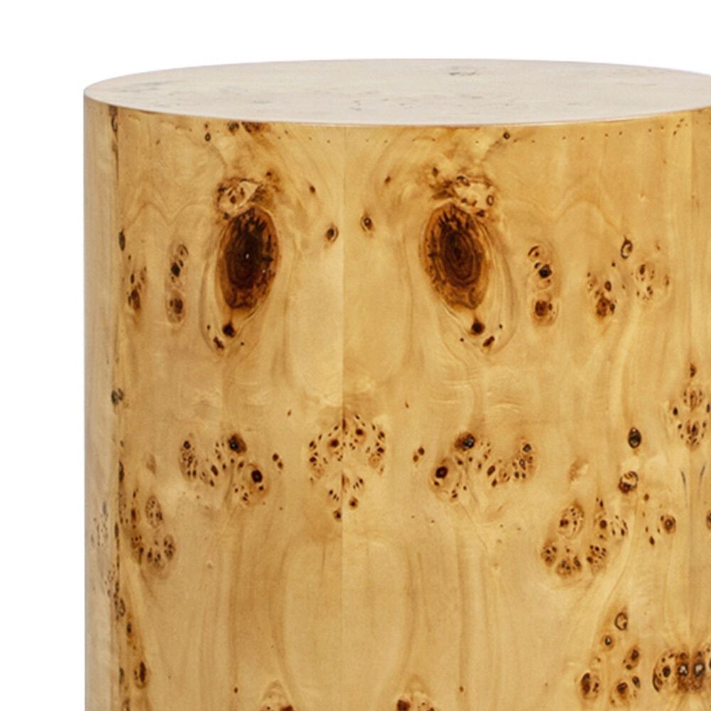 Jennifer Taylor Home Nebula 29.5&quot; Side Table in Warm Natural Brown, , large