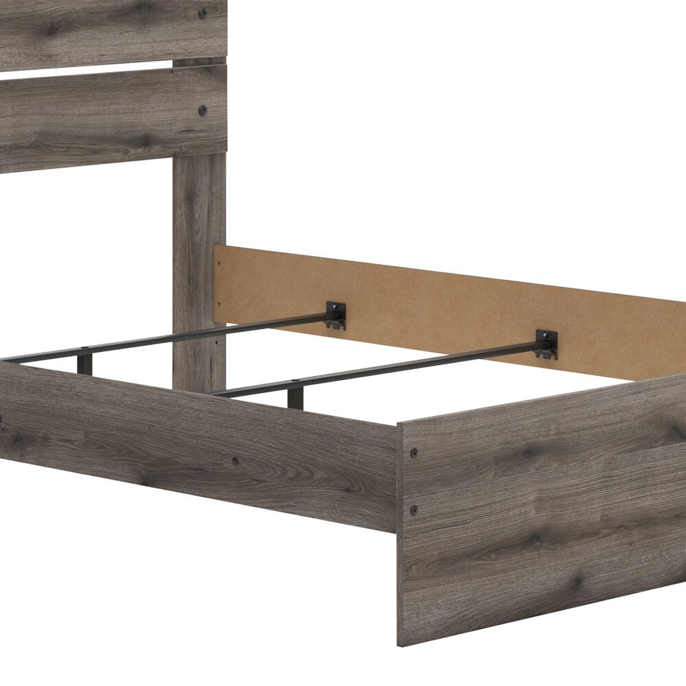 Ashley Graystorm Queen Panel Bed in Brown Gray, , large