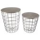Timberlake Hastings Home Nesting Tables in Brown, , large