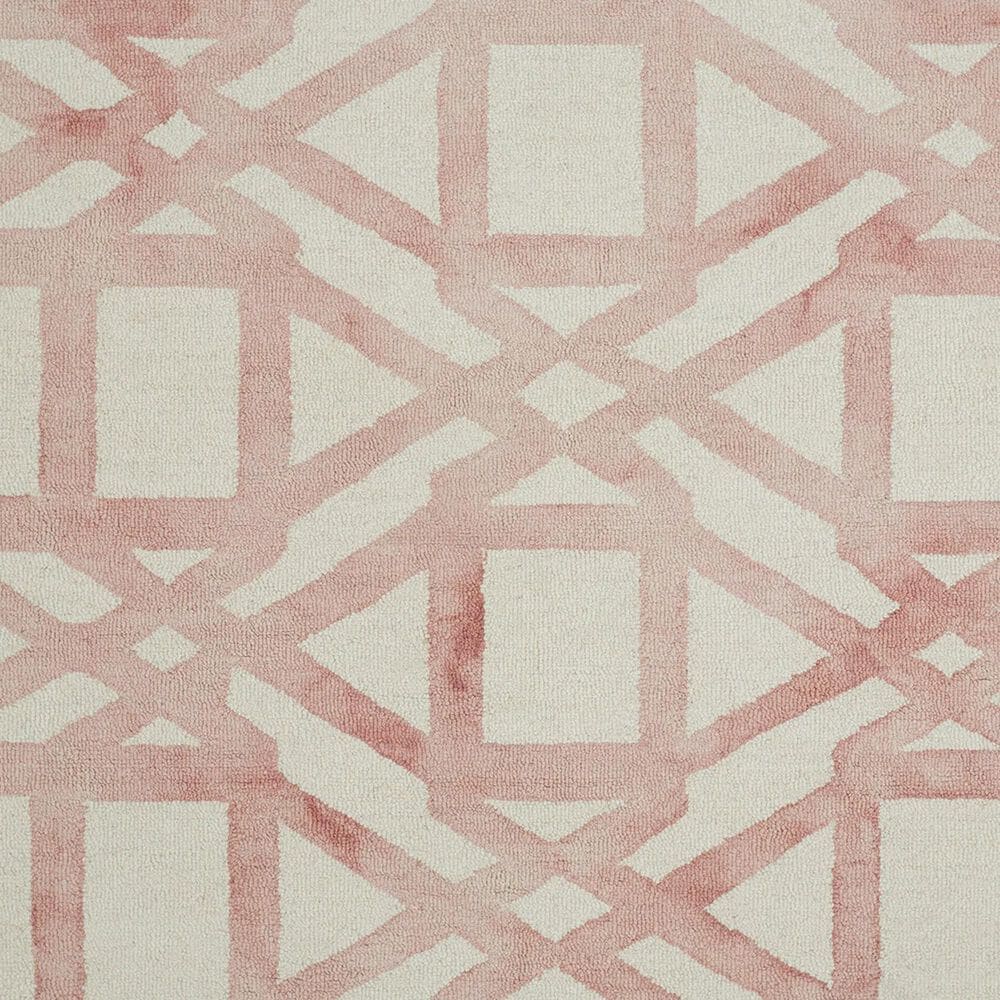 Feizy 8571F Lorrain Pink / Ivory 10&#39; x 10&#39; Round Area Rug, , large