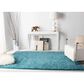 Safavieh August Shag 9" x 12" Turquoise Area Rug, , large