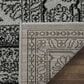 Safavieh Adirondack ADR108A-4SQ 4" x 4" Silver/Black Square Rug, , large