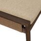 Four Hands Brio Outdoor Chaise Lounge in Ellor Beige and Stained Saddle Brown, , large