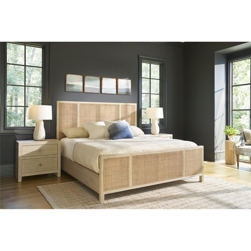Universal Furniture Oasis Queen Panel Bed in Natural, , large
