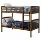 Sable Home Claire Twin over Twin Bunk Bed in Rustic Walnut, , large