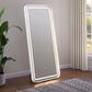 Coaster Glendora LED Standing Mirror in White, , large