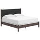 Ashley Pamytta King Upholstered Panel Bed in Rich Brown, , large