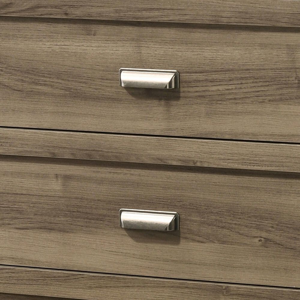 Crown Mark Valor 6-Drawer Dresser in Light Brown, , large