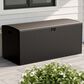HOMLUX 150-Gallon Outdoor  HDPE Deck Box  in Dark Brown, , large