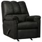 Ashley Darcy Manual Rocker Recliner in Black, , large