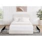 Hearth and Haven Liv Queen Storage Platform Bed in Ivory, , large
