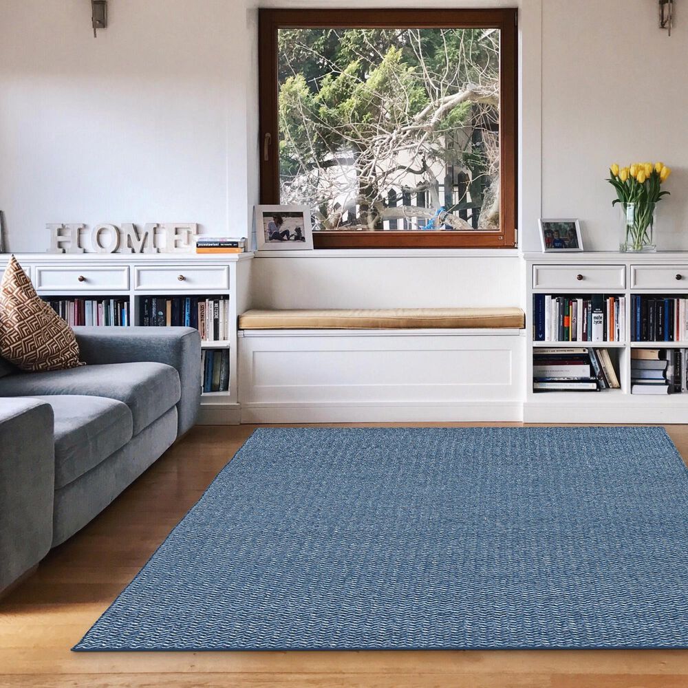 Radici USA Bellissima 10&#39; x 14&#39; Azure Area Rug, , large