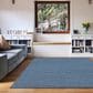 Radici USA Bellissima 10" x 14" Azure Area Rug, , large