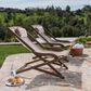 Hearth and Haven Nikki Outdoor Sling Chair with Pillow in Grey (Set of 2), , large