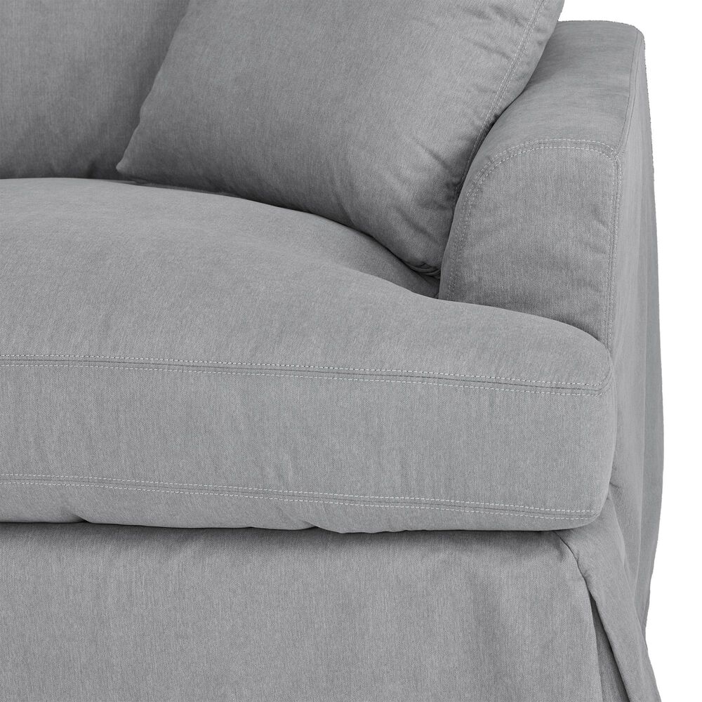 Blue River Ciara 3-Piece Stationary Sectional Sofa in Slate Gray, , large