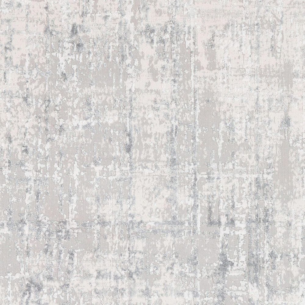 Surya Aisha 5&#39;3&quot; x 7&#39;3&quot; Light Gray, Gray and Off-White Area Rug, , large