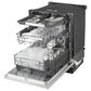 LG 24" Smart FlushFit Top Control Dishwasher with QuadWash Pro in Stainless Steel, , large