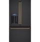 Cafe CAFE REFRIGERATION HANDLE KIT - BRUSHED BRASS, , large