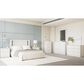 Lemoore Essential Full/Queen Panel Headboard with Side Style in Rockport White, , large