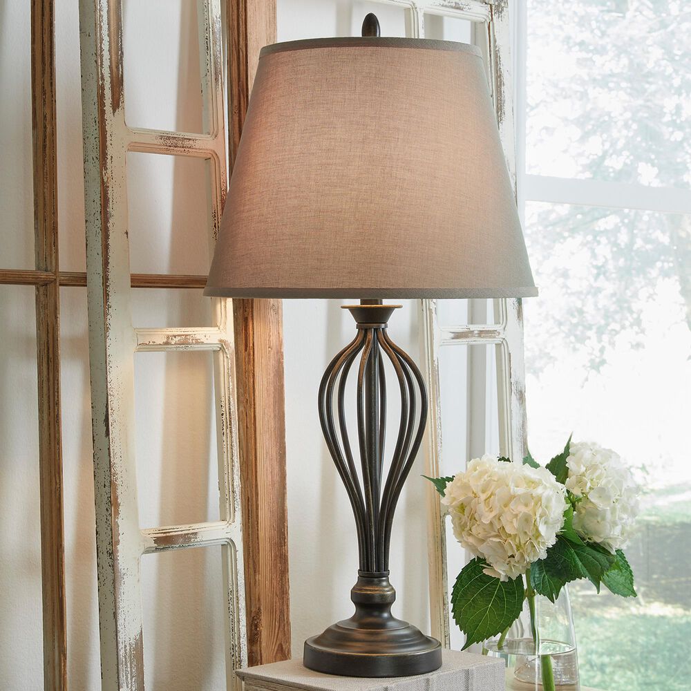 Ashley Ornawell Table Lamp in Antique Bronze &#40;Set of 2&#41;, , large