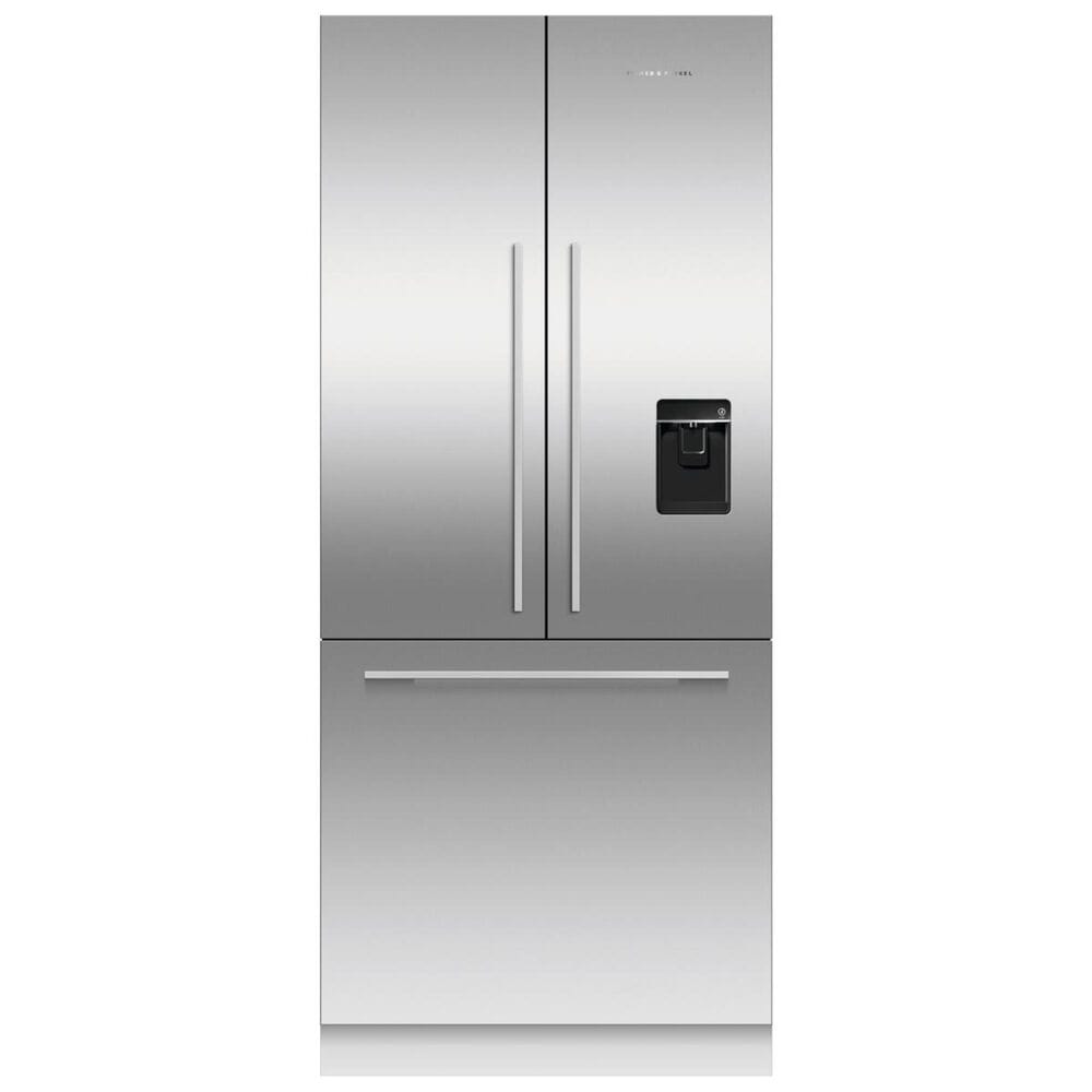 Fisher & Paykel 16.8 Cu. Ft. Built-in French Door Refrigerator with Ice and Water - Panels Sold Separately, , large