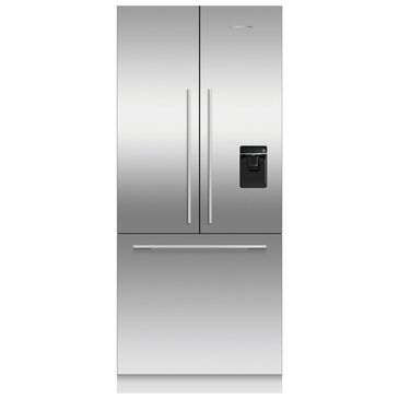 Fisher & Paykel 16.8 Cu. Ft. Built-in French Door Refrigerator with Ice and Water - Panels Sold Separately, , large