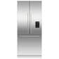 Fisher & Paykel 16.8 Cu. Ft. Built-in French Door Refrigerator with Ice and Water - Panels Sold Separately, , large