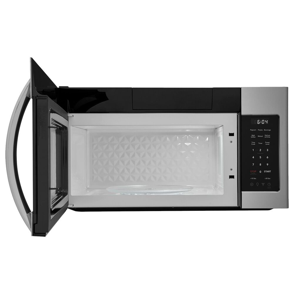 Frigidaire 4-Piece Kitchen Package with 25.6 Cu. Ft. 36" Standard Depth Refrigerator, 30" Electric Range, 1.8 Cu. Ft. Over-The-Range Microwave, 24 in. Built-In Dishwasher in Stainless Steel, , large