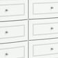 Ashley Kozlani 4-Piece Twin Panel Bedroom Set in Matte White, , large