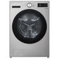 LG 5 Cu. Ft. Smart Front Load Washer and 7.4 Cu. Ft. Electric Dryer Laundry Pair in Graphite Steel, , large
