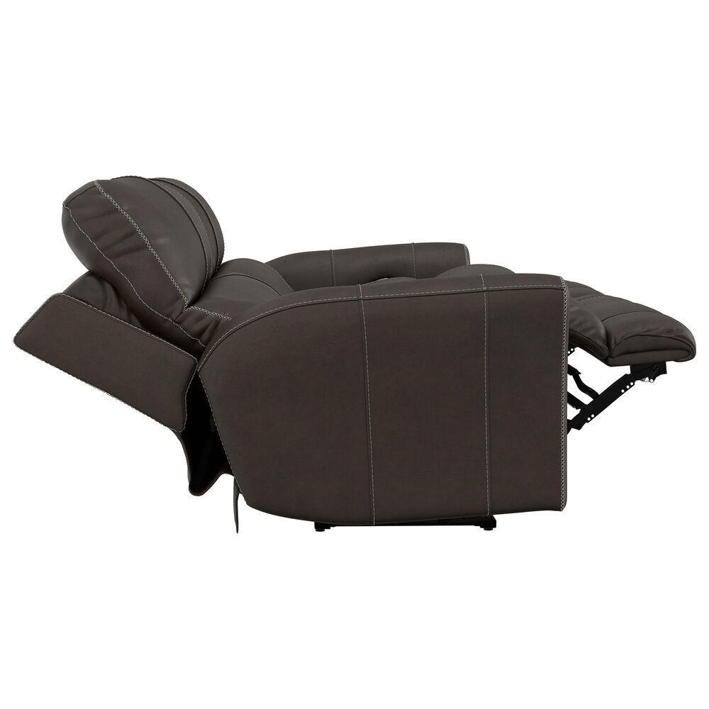 Catnapper Fredda Power Reclining Sofa with Power Headrests in Coffee, , large