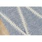 Momeni River RIV-1 3"6" x 5"6" Denim Area Rug, , large