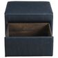 Lifestyle Solutions Hailey Storage Ottoman in Navy, , large