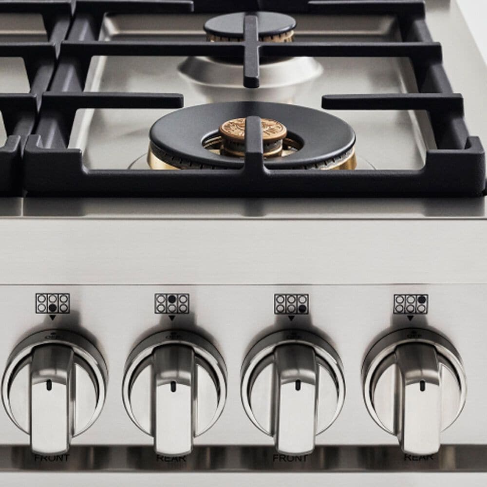 Bertazzoni Master 4.7 Cu. Ft. Freestanding Dual Fuel Range in Bianco Matt, , large