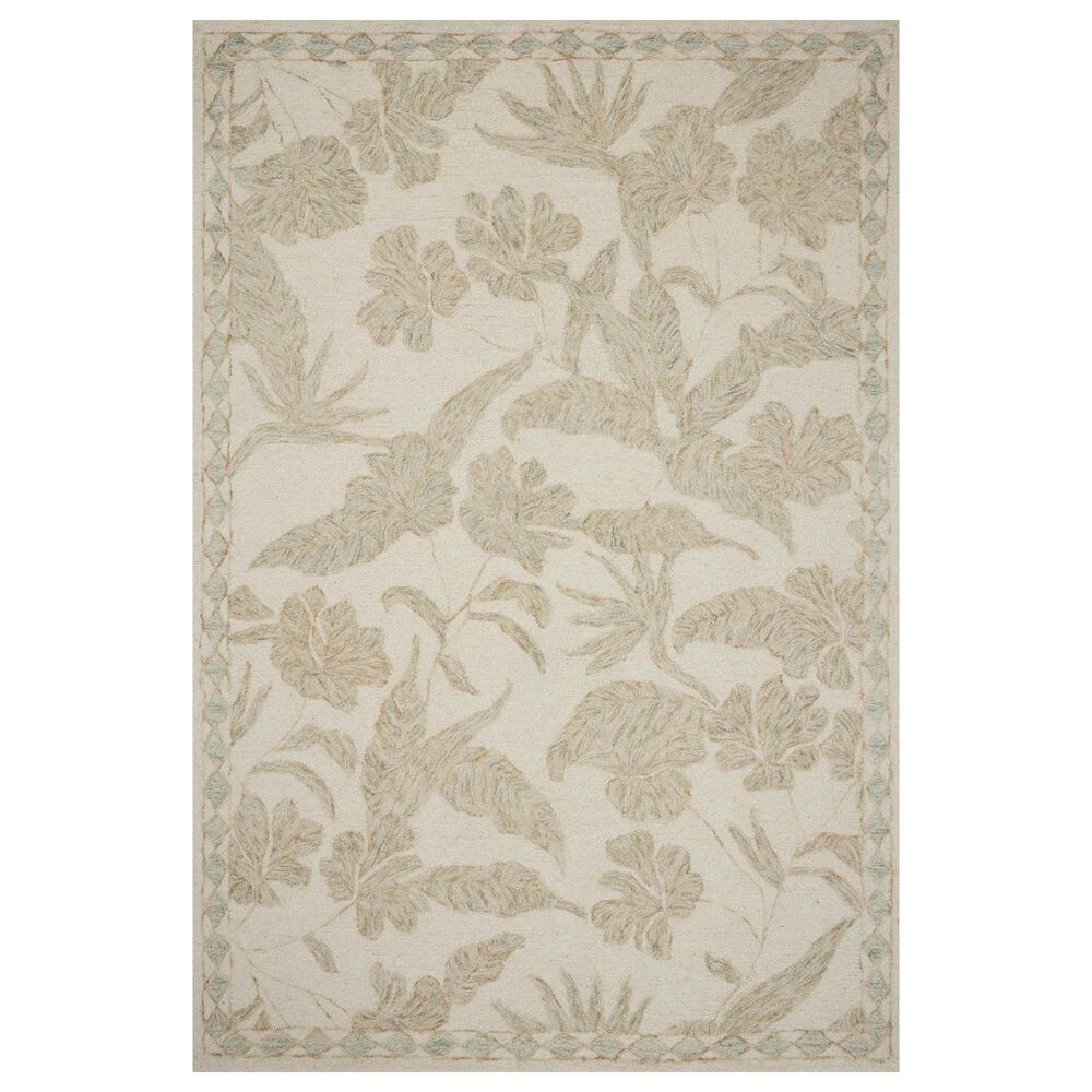 Loloi Lenore Ivory and Multicolor 2"6" x 7"6" Runner, , large