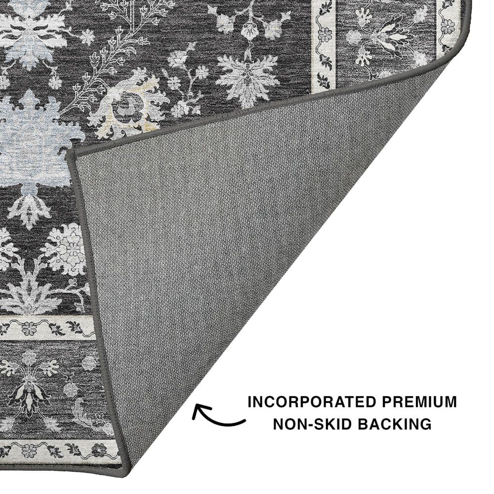 Dalyn Rug Company Hatay 10&#39; x 14&#39; Charcoal Area Rug, , large