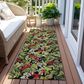 Dalyn Rug Company Wonderland WN24 2"3" x 7"6" Black Indoor/Outdoor Runner, , large