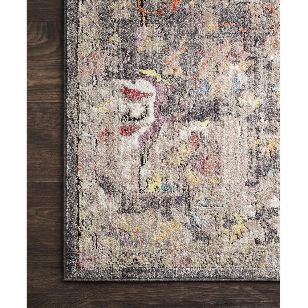 Loloi Medusa MED-06 2&#39;4&quot; x 4&#39; Charcoal and Fiesta Scatter Rug, , large