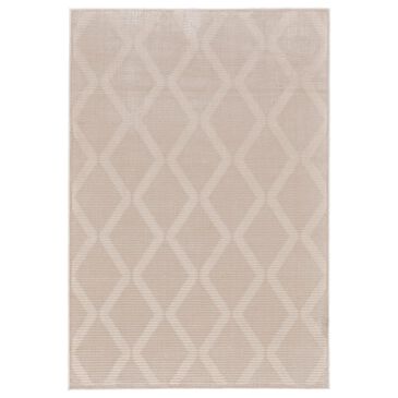 Feizy Rugs Prasad 8" x 11" Cream Area Rug, , large