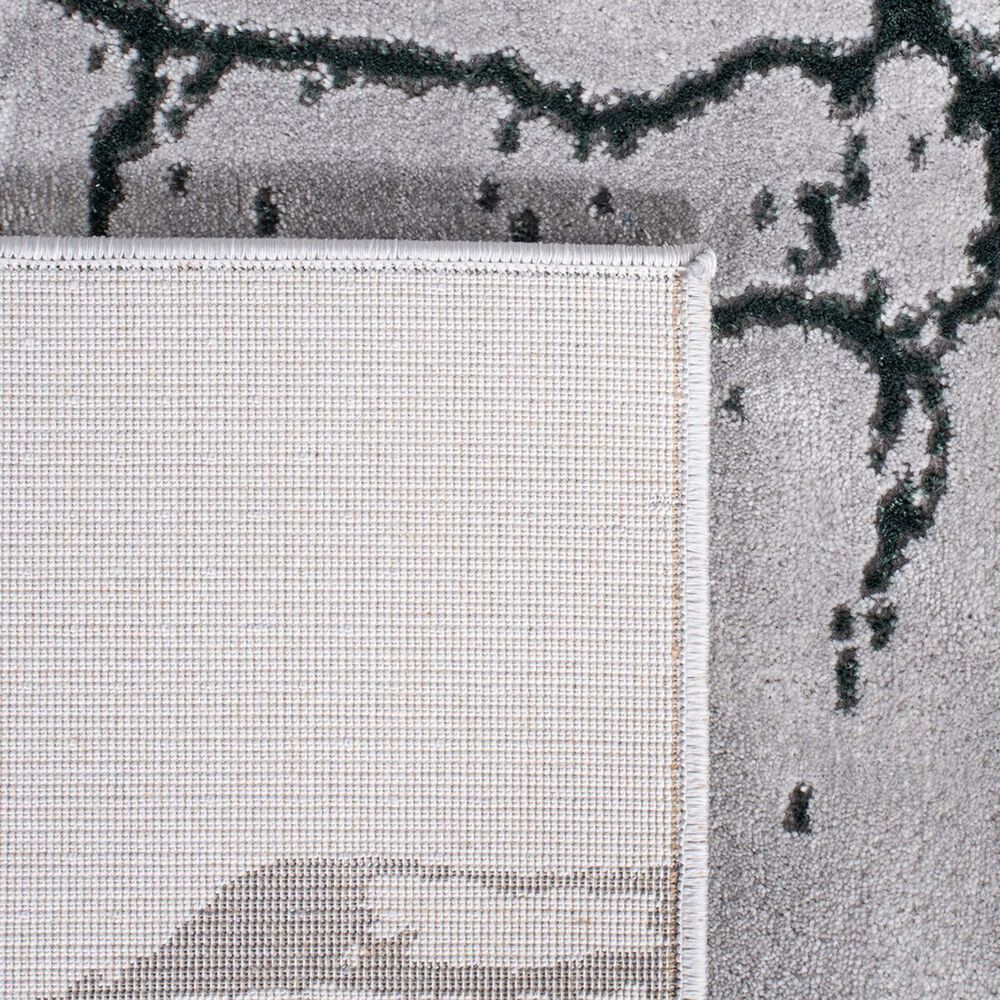 Safavieh Craft CFT877Y 8&#39; Square Grey and Green Area Rug, , large