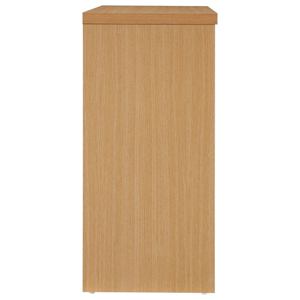 Valor Living Denmark 3-Shelf Bookcase in Natural, , large