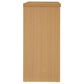 Valor Living Denmark 3-Shelf Bookcase in Natural, , large