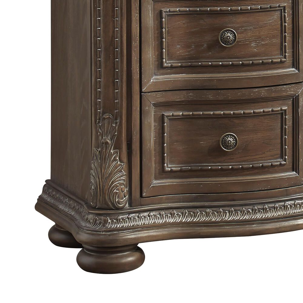 Signature Design by Ashley Charmond 3 Piece Queen Bedroom Set in Dark