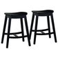 Linon Home Decor Culver Counter Stool in Black (Set of 2), , large