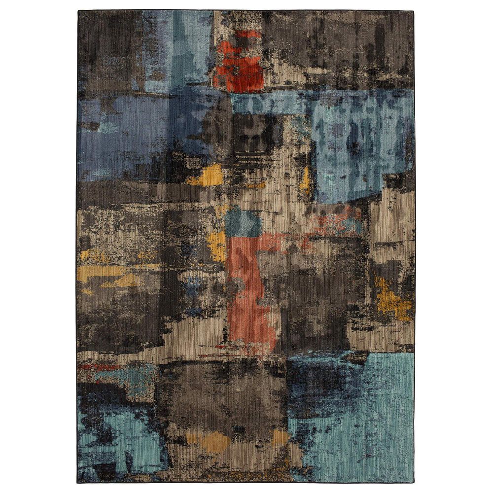 Karastan Elements Frisco 91644-99999 9"6" x 12"11" Multicolor Area Rug, , large