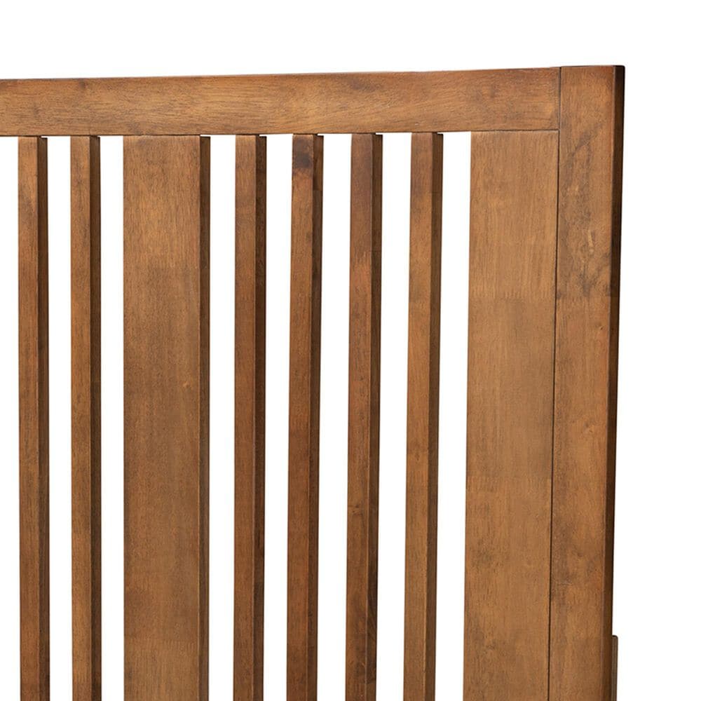 Baxton Studio Harena Twin Slat Headboard in Ash Walnut, , large