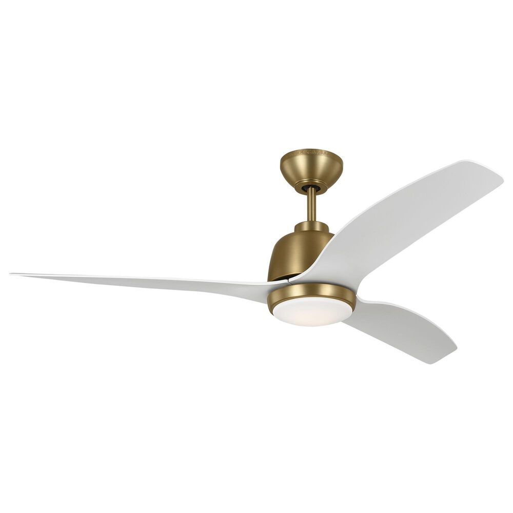 Murray Feiss Avila 54" Indoor/Outdoor Ceiling Fan in Satin Brass, , large