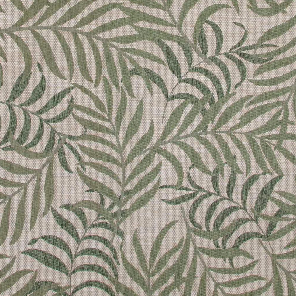 Nourison Garden Oasis GOA01 Ivory and Green 8&#39; x 10&#39; Indoor/Outdoor Area Rug, , large