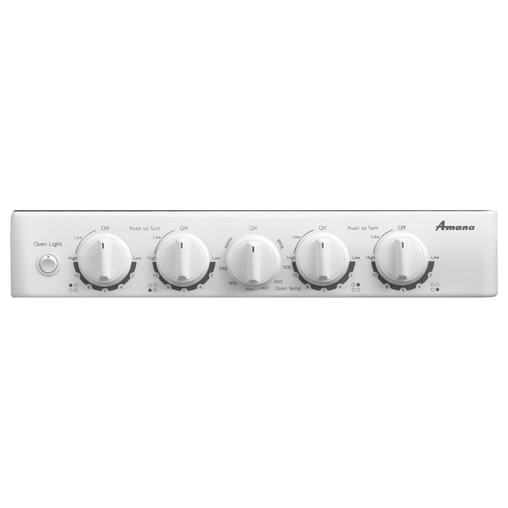 Amana 2.6 Cu. Ft. 20&quot; Gas Range in White, , large